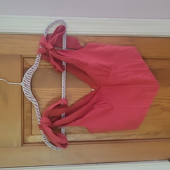 unspecified Tops - Cute crop top color redish orange